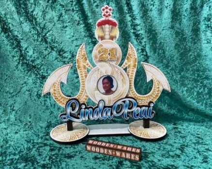 Key with festive party theme