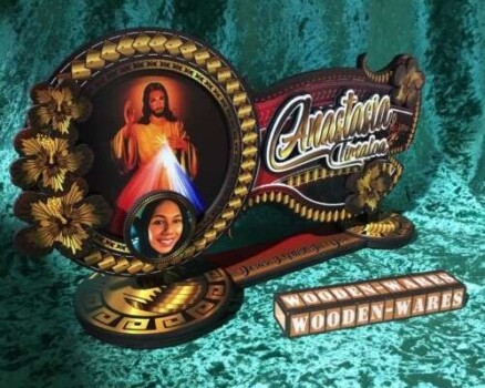 Vibrant key with birthday theme