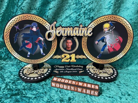 Double Circle Birthday key