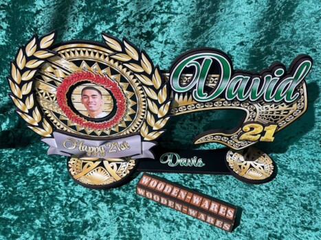 Handcrafted Maori key