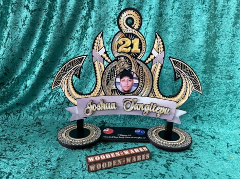 Decorative Tongan birthday key