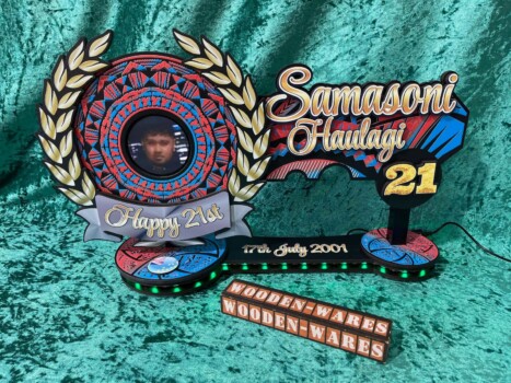 Tuvalu-themed birthday key