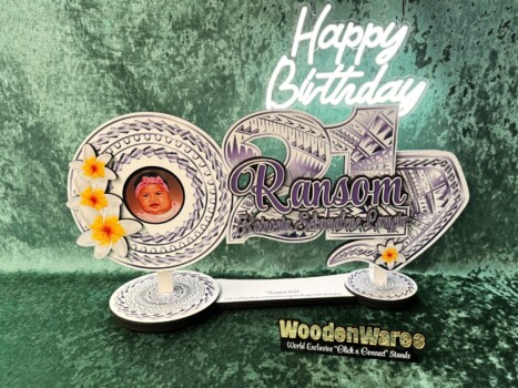 Birthday keys gift display